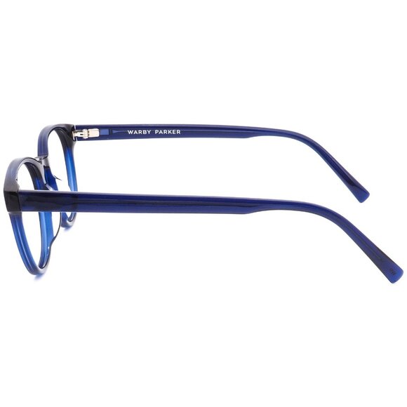 WARBY PARKER "Whalen" Lapis Crystal No-Rx Non-Prescription Blue Light Glasses - Picture 5 of 13